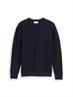 Strickpullover mit Rundhalsausschnitt sky captain blue