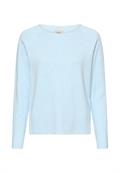 Strickpullover mit Rundhalsausschnitt soft blue