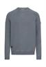 Strickpullover mit Rundhalsausschnitt stormy blue