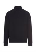 Strickpullover mit Stehkragen dark navy