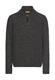 Strickpullover mit Stehkragen gunmetal