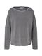 Strickpullover mit Struktur navy bubble structure