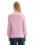 Strickpullover mit Struktur soft dusty rose