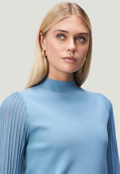 Strickpullover mit transparenten Ärmeln spring lake