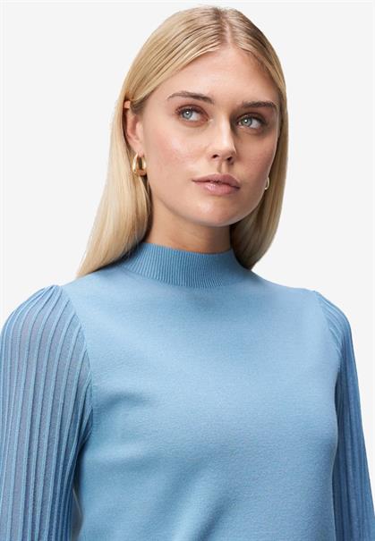 Strickpullover mit transparenten Ärmeln spring lake
