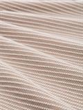 Strickpullover mit U-Boot-Ausschnitt soft taupe bubble knit stripe