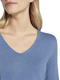 Strickpullover mit V-Ausschnitt 15584