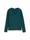 Strickpullover mit V-Ausschnitt deep meadow green
