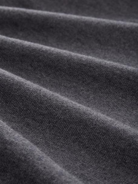 Strickpullover mit V-Ausschnitt evident anthracite melange
