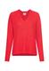 Strickpullover mit V-Ausschnitt flame