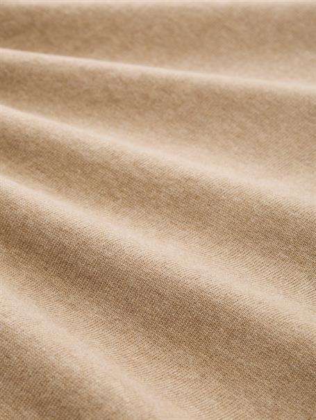 Strickpullover mit V-Ausschnitt hazel brown melange