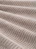 Strickpullover mit V-Ausschnitt soft taupe melange