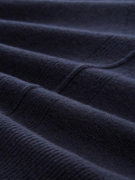 Strickpullover mit weichem Wollanteil sky captain blue