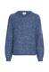 Strickpullover mit weiten Ärmeln denim blue