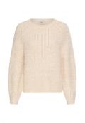 Strickpullover mit weiten Ärmeln oak