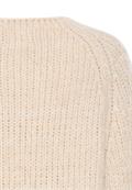 Strickpullover mit weiten Ärmeln oak