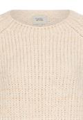 Strickpullover mit weiten Ärmeln oak