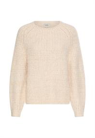 Strickpullover mit weiten Ärmeln oak