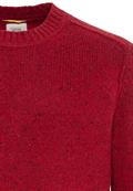 Strickpullover mit zertifizierter Merinowolle amber red