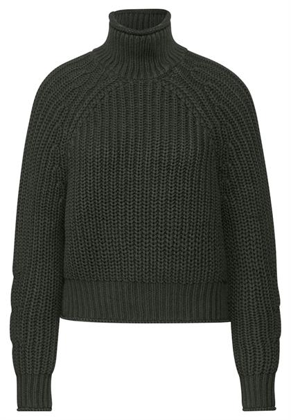 Strickpullover oil green