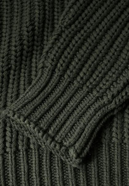 Strickpullover oil green