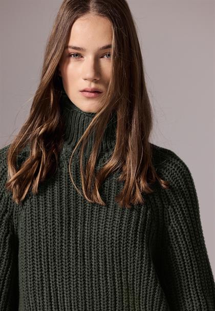 Strickpullover oil green