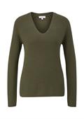 Strickpullover olive2