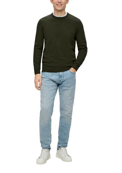 Strickpullover olive5