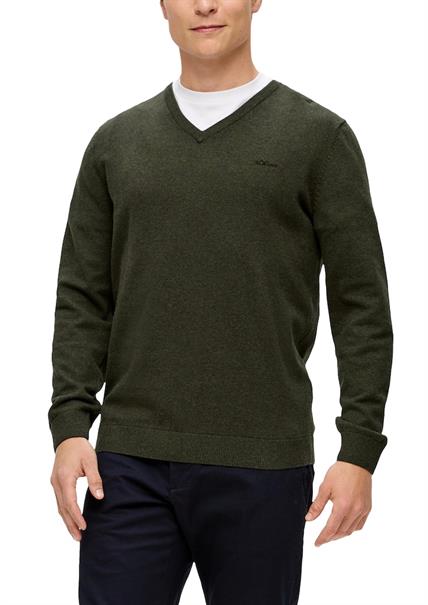 Strickpullover olive5