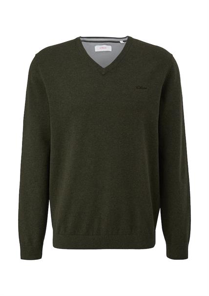 Strickpullover olive
