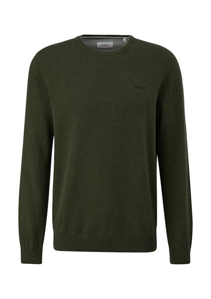 Strickpullover olive