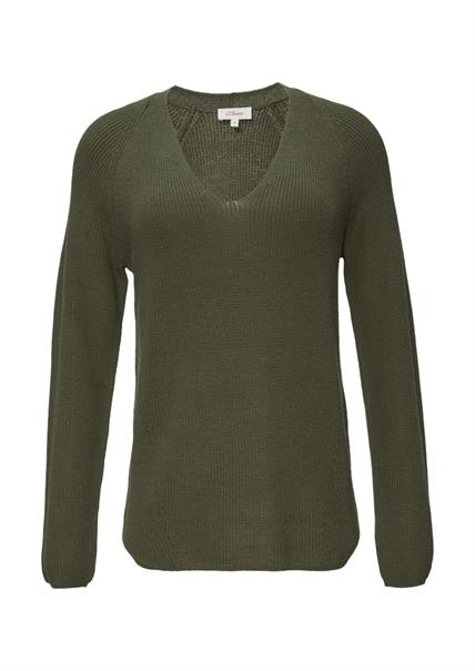 Strickpullover olive