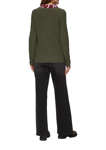 Strickpullover olive