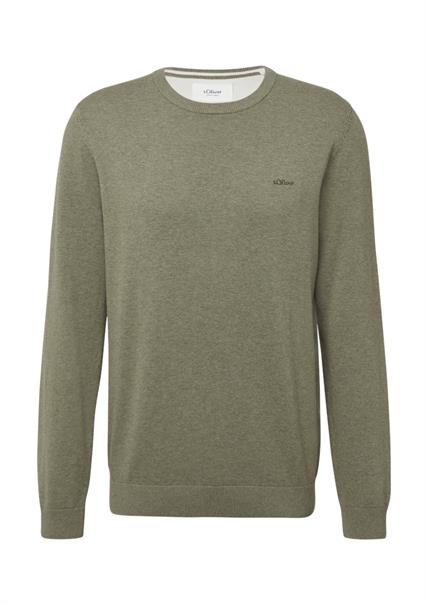Strickpullover olive