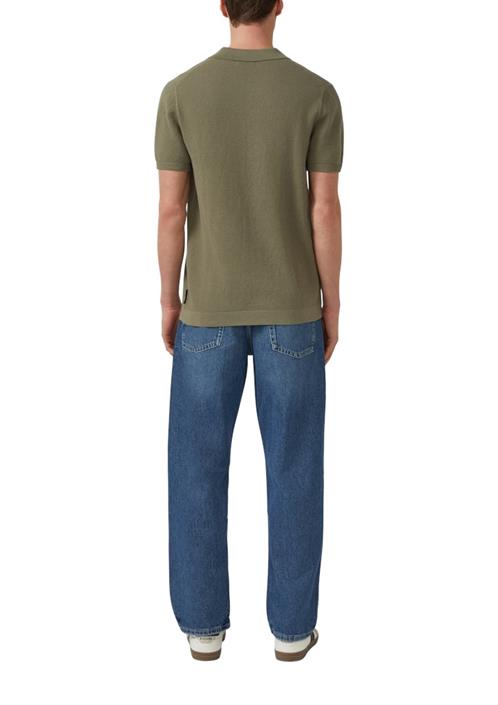 strickpullover-olive