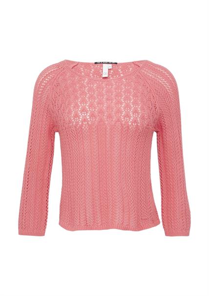 Strickpullover orange