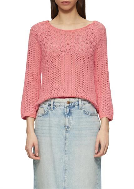 Strickpullover orange