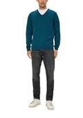 Strickpullover petrol