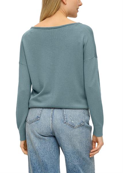Strickpullover petrol