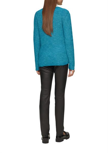 Strickpullover petrol