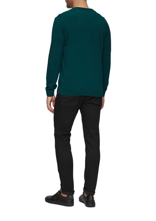 strickpullover-petrol