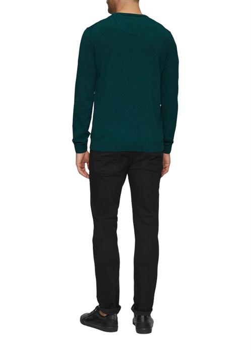 strickpullover-petrol