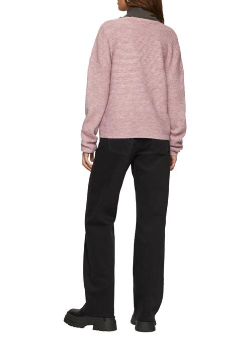 strickpullover-pink