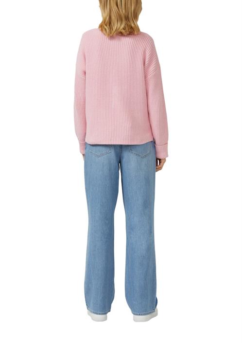 strickpullover-pink