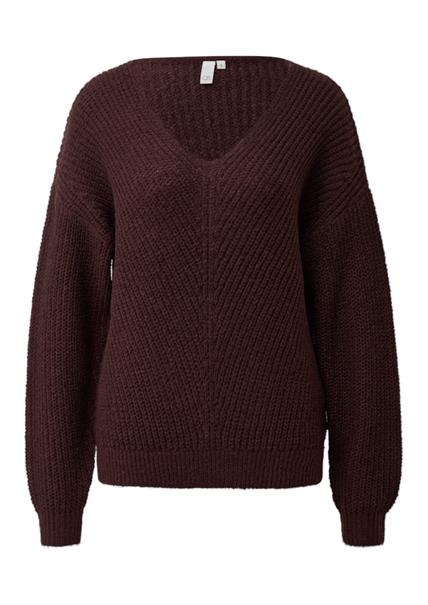 Strickpullover rot