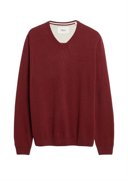 Strickpullover rot