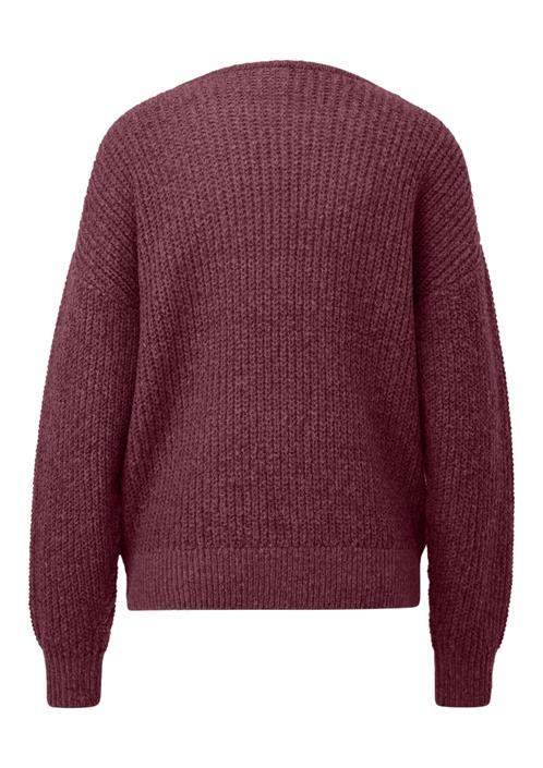 strickpullover-rot