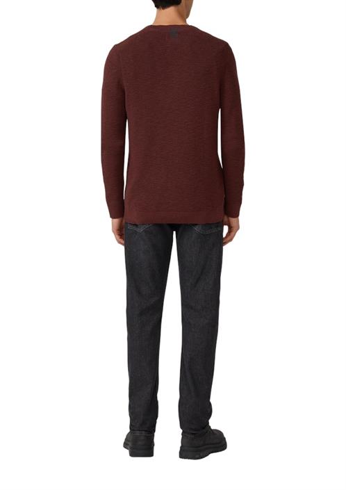 strickpullover-rot