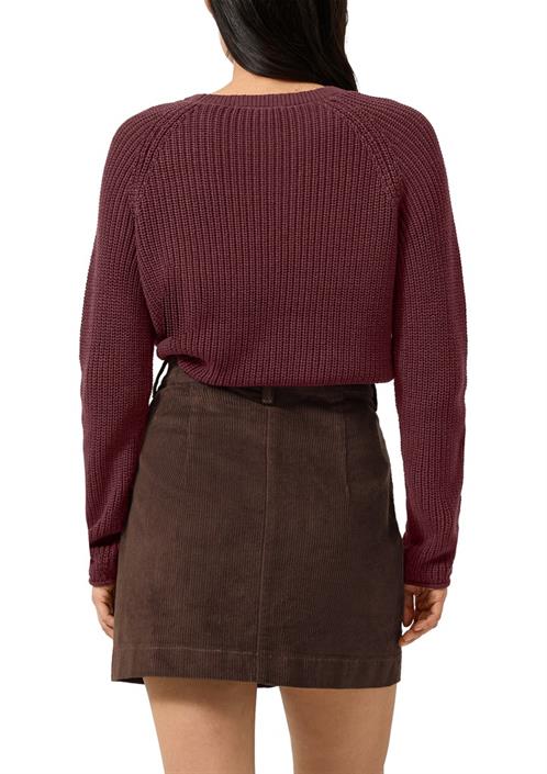 strickpullover-rot