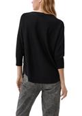 Strickpullover schwarz
